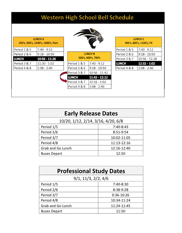 Bell Schedule School Calendar Bell Schedule Bell Schedule School Calendar Bell Schedule